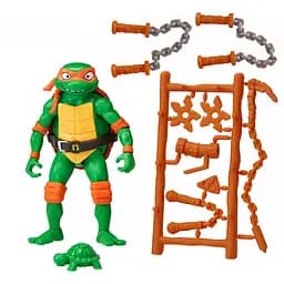 Ігрова фігурка TMNT Черепашки-ніндзя Movie III Мікеланджело, 11,5 см (83283) - мініатюра 3