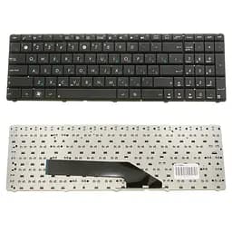 Клавіатура для ноутбука ASUS (K50, K51, K60, K61, K70, F52, P50, X5), rus, black (old design) (OEM)