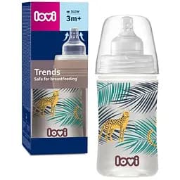 Пляшечка для годування Lovi Trends 250 мл - Jungle Vibes (21/594)