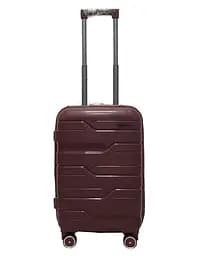 Валіза маленька S поліпропілен Milano bag 0306 56×35×24см 33л Бордова