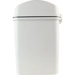 Відро для сміття MBM My Home з кришкою 10 л сіре (BIN-12 10L GRAY) - мініатюра 3