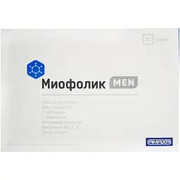 Диетическая добавка Миофолик Men для улучшения репродуктивной функции у мужчин 30 саше