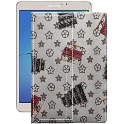 Чехол StatusCASE из экокожи для планшета Samsung Galaxy Tab S2 (T713) Луи-Витон-белый