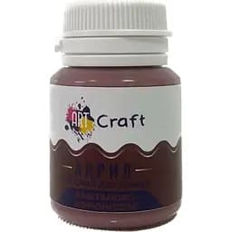 Акрилова фарба ArtCraft глянцева 20 мл каштаново-коричнева (AG-7515)
