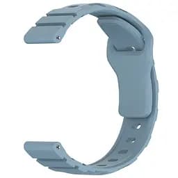 Силіконовий ремінець Defense для Smart Watch 22mm Light Blue - мініатюра 3