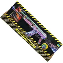 Зібрана модель Гумкостріл АВТОМАТ "АК DIGITAL" Сувенір-Декор AKDI-B