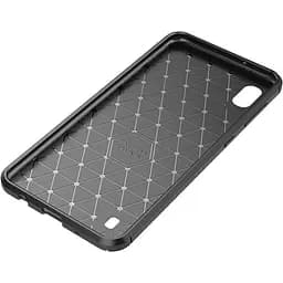 Чохол-накладка Toto TPU Carbon Fiber 1.5 mm Case Samsung Galaxy A10 Coffee - мініатюра 4