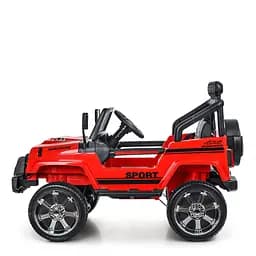 Дитячий електромобіль джип Bambi Racer M 3237EBLR-3 до 30 кг - мініатюра 5