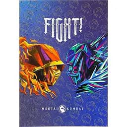 Блокнот-планшет Kite Mortal Kombat А5 в клітинку 50 аркушів (MK22-194-2)