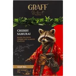 Чай чорний з вишнею Graff Cherry Samurai Вишневий Самурай 80 г - мініатюра 2