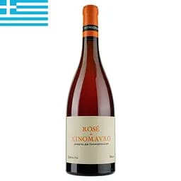 Вино Thymiopoulos Rose de Xinomavro, рожеве, сухе, 13,5, 0,75 л (26263)