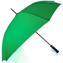 Жіноча парасолька-палиця напівавтомат Fare 106 см зелена