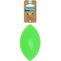 Ігровий м'яч для апортування PitchDog, 9 см, салатовий (62415)