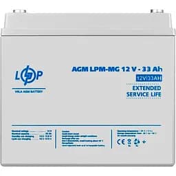 Аккумулятор LogicPower AGM-MG 12V (12V/33Ah/396Wh) (6558) [109180]
