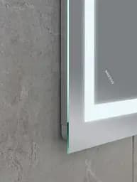 Дзеркало Mixxus Warm MR02-100x60 (годинник, LED-підсвічування, антизапотівання) (MI6003) - мініатюра 5