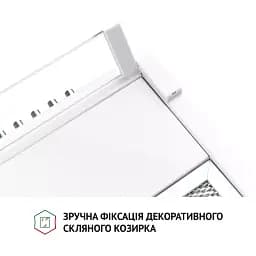 Витяжка плоска Perfelli PL 5144 W LED - мініатюра 6
