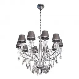 Люстра підвісна Brille з абажуром класична E14 60W CH (BCL-302S/10)