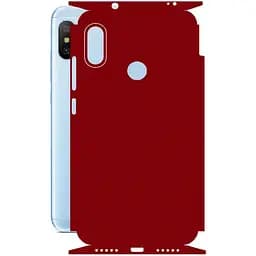 Захисна плівка StatusSKIN для Xiaomi Mi A2 Lite Redmi 6 Pro Корпус Вініл Металік червоний