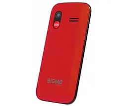 Телефон кнопковий Sigma Mobile Comfort 50 HIT червоний (4827798120958) - мініатюра 4