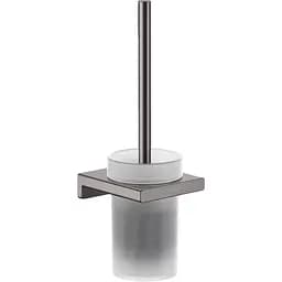 Йоржик для унітазу підвісний Hansgrohe AddStoris Brushed Black 41752340, Шліфований чорний хром
