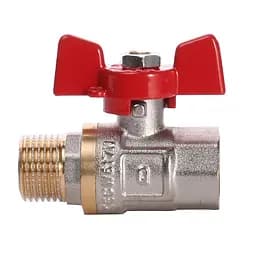 Кран кульовий прямий Q Professional 1/2″ ЗВ КБ PN40 QP152 - мініатюра 2