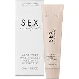 Лубрикант із доглядом на водній основі Bijoux Indiscrets Sex au Naturel - Aloe Vera - мініатюра 2