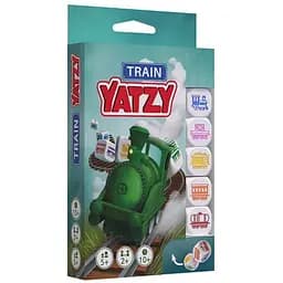 Настольная игра Smart Яцзы. Поезда (Train Yatzy) (англ.) + QR-код на укр. правила (YTZ001)