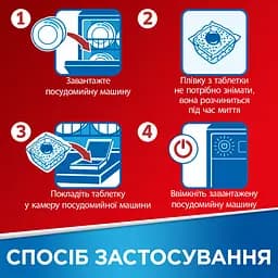 Таблетки для посудомийних машин Somat Gold Giga, 100 шт. - мініатюра 9