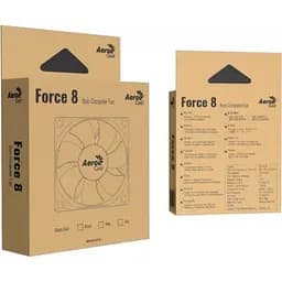 Кулер до корпусу AeroCool Force 8 Black (ACF1-FC00110.11) - мініатюра 9