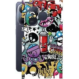 Захисна плівка StatusSKIN для Infinix Smart 8 Plus Корпус Вініл Графіті