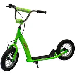 Самокат iTrike городской подростковый 30х11х77-97 см Зеленый 000223140
