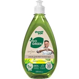 Засіб для миття посуду Фрекен Бок Go Green Лимон та олива, 500 мл