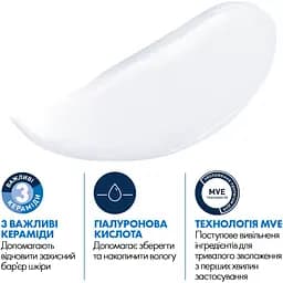 Зволожувальне молочко CeraVe для сухої та дуже сухої шкіри обличчя і тіла (змінний блок) 473 мл - мініатюра 4