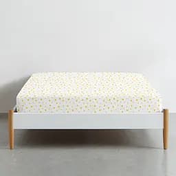 Простирадло Cosas на резинці 80х200 yellow stars, золотистий (StarYellowWhite-3054_80x200x20) - мініатюра 2