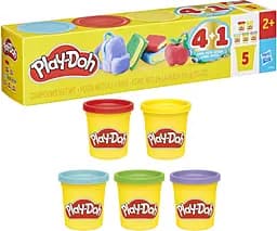 Набір маси для ліплення Набір Play-Doh Back to School, 5 баночок (G1860) - мініатюра 3
