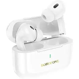Навушники з шумопоглинанням Borofone BW59 Plus ANC noise reduction бездротові білі - мініатюра 4