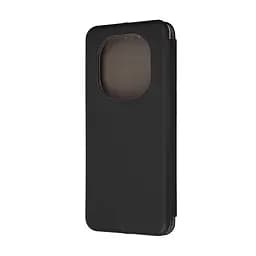 Чехол-книжка для Xiaomi Redmi Note 14 Pro 4G, G-Case, черный, кожаный чехол-книга из экокожи (PU) и TPU, с магнитом, с подставкой и вместительным кардхолдером, противоударный, защита всего корпуса, ArmorStandart (ARM79788) - мініатюра 2