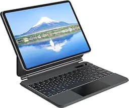 Чехол-клавиатура doqo iPad Pro 11 Magic-Style (11 дюймов, 2021 г.), беспроводная клавиатура с трекпадом для iPad Pro 11 дюймов 2021