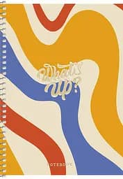 Тетрадь для записей Student А5, в клеточку, спираль, 80л., Зигзаг (A5-SC-080-6091K)