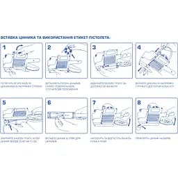 Етикет-пістолет Buromax дворядковий вертикальний (BM.4311) - мініатюра 4