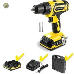 Дриль-шурупокрут акумуляторний Trotec PSCS 11-20V з кейсом (DAS302794) - мініатюра 11