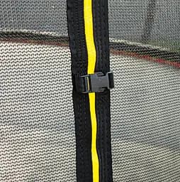 Батут із внутрішньою сіткою inSPORTline Flea PRO 244 см чорний (23878) - мініатюра 4