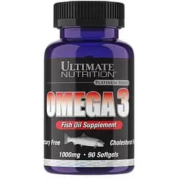 Жирные кислоты Ultimate Nutrition Omega 3 18:12 Softgels, 90 капсул