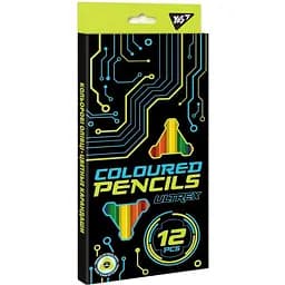 Карандаши цветные Yes Ultrex, 12 цветов (290636)