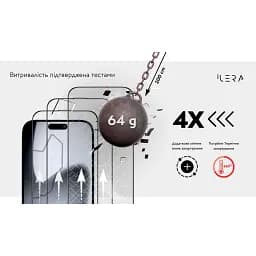 Захисне скло iLera Sapphire Ultra + для Apple iPhone Air (ILSPDLPL17Air) [144413] - мініатюра 3