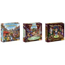 Настольная игра YELLOWBOX Шарлатаны из Кведлинбурга с дополнениями Ведьмы-травницы + Алхимики (укр.) (ПК001+2_2)