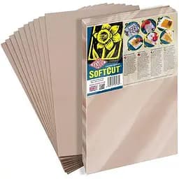 Набор гравюрных блоков Essdee Softcut Carving Blocks 3.0/SC5 420х300х3 мм 10 шт.