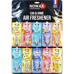 Набір ароматизаторів Nowax Sweet Fresh Mix №1, 40 шт. (NX07773)