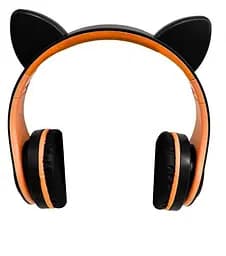 Бездротові дитячі навушники CAT EAR YW-018 з котячими вушками з підсвічуванням MP3