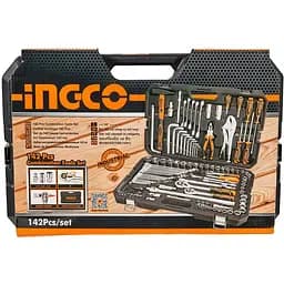 Набір інструментів Ingco Industrial універсальний 142 предмета (HKTHP21421) - мініатюра 13
